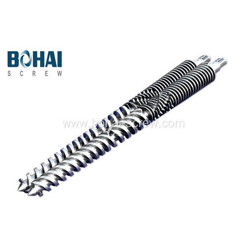 Chrome Coated Conical and Parallel Twin Screws